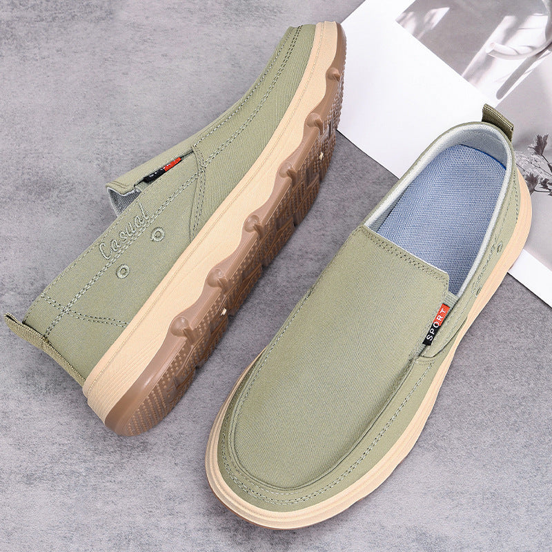 Dame fritid Slip-On sko med skridsikker sål og behageligt indvendigt foer Stilla