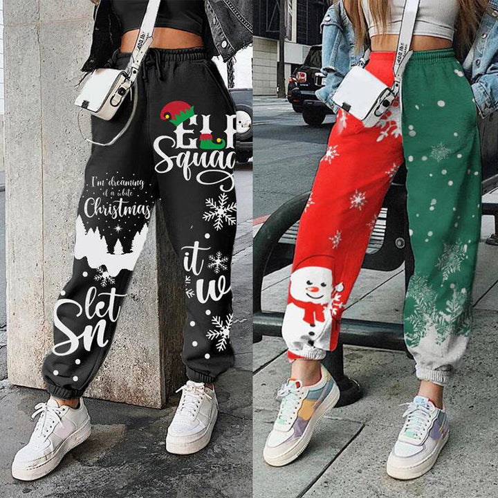 Stilla | Juledesign Elastisk Talje Sweatpants