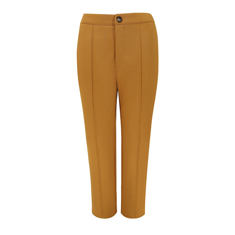 Damer elegant chinos med tætsiddende pasform Skovae
