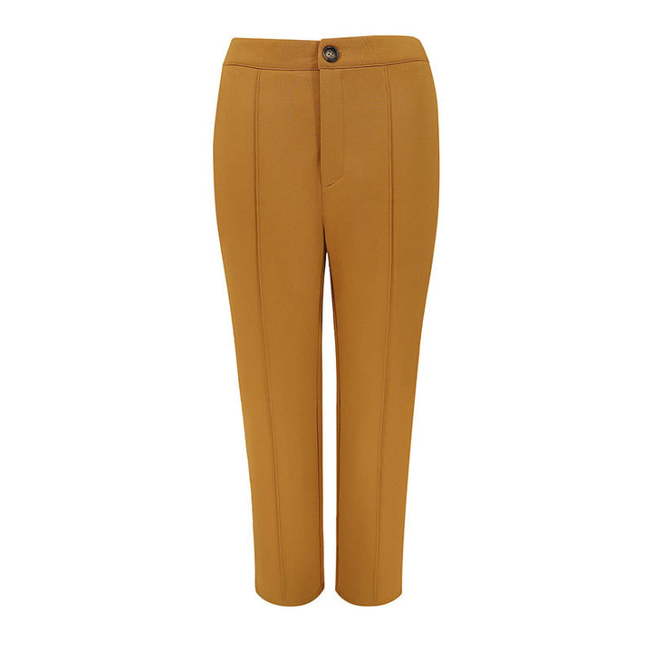 Damer elegant chinos med tætsiddende pasform Skovae