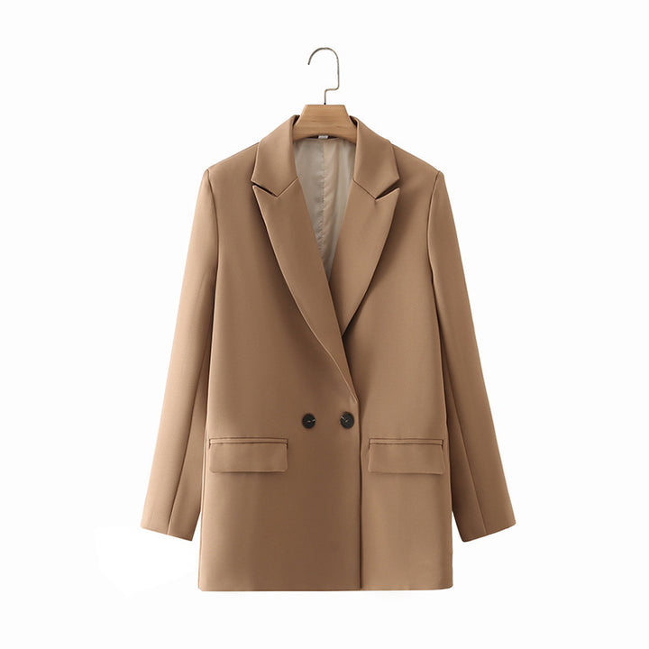 Femme Figursyet Dobbeltknap Blazer Stilla 1750151183