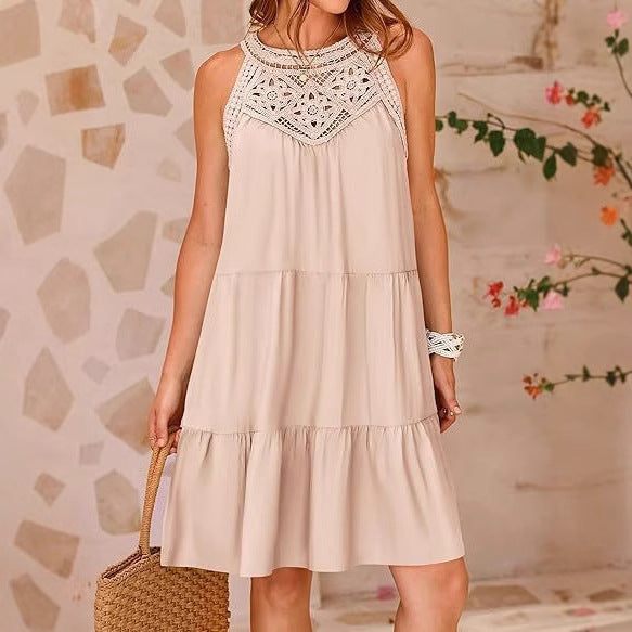 Dame Boho Chic Sommerkjole Stilla