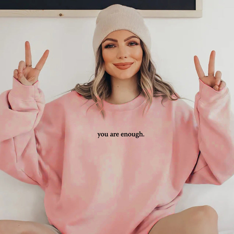 Kvinders sweatshirt med inspirerende design og komfortabel pasform Stilla