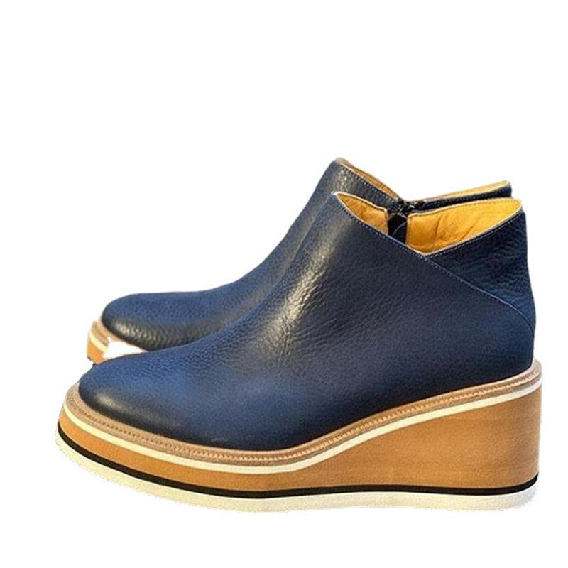 Dame Wedge-Boots med stilfuldt snit og skridsikker sål Stilla
