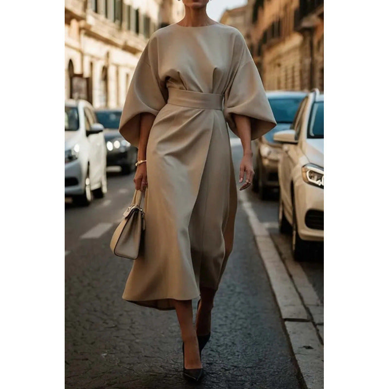 Dame Elegant Maxi Kjole Stilla
