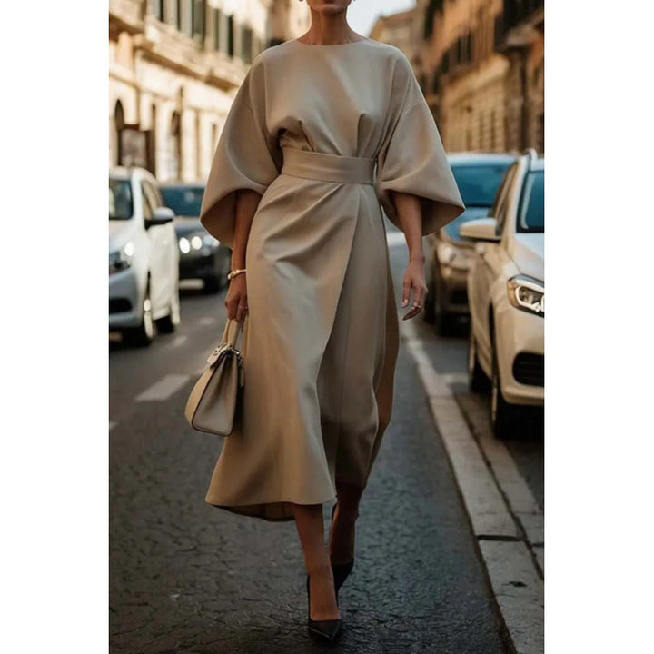 Dame Elegant Maxi Kjole Stilla