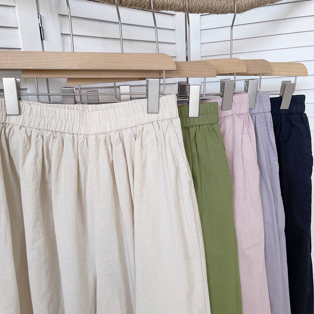 Femme Bred Linned-Culottes Stilla