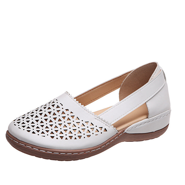 Dame Komfortable Slingback-Sko med åndbart design Stilla