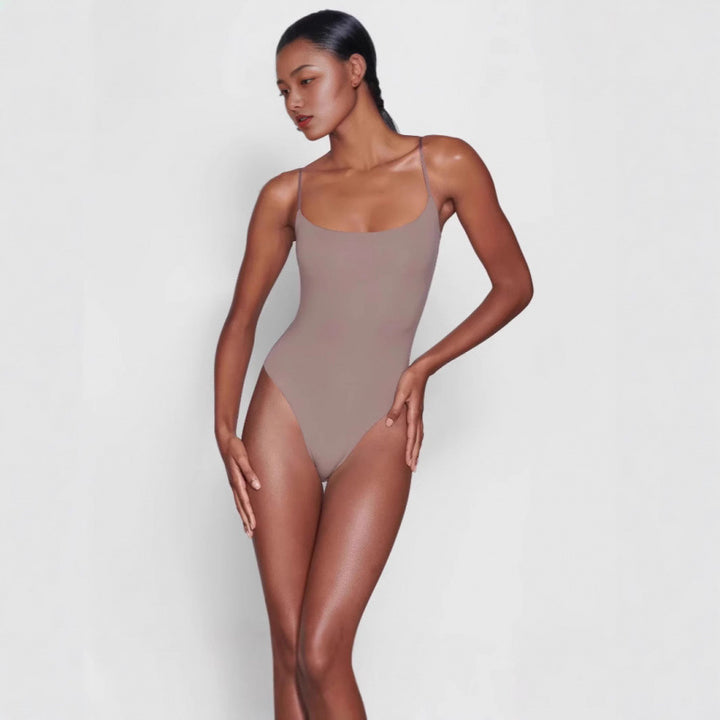 Dame Luxus Justerbare Stropper Bodysuit Stilla