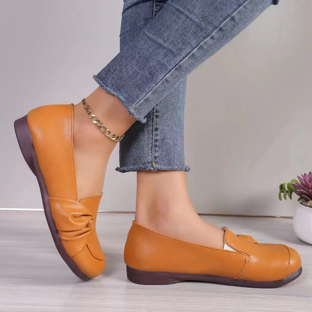 Dame Behagelige Slippers med elegant Fald-Design Stilla