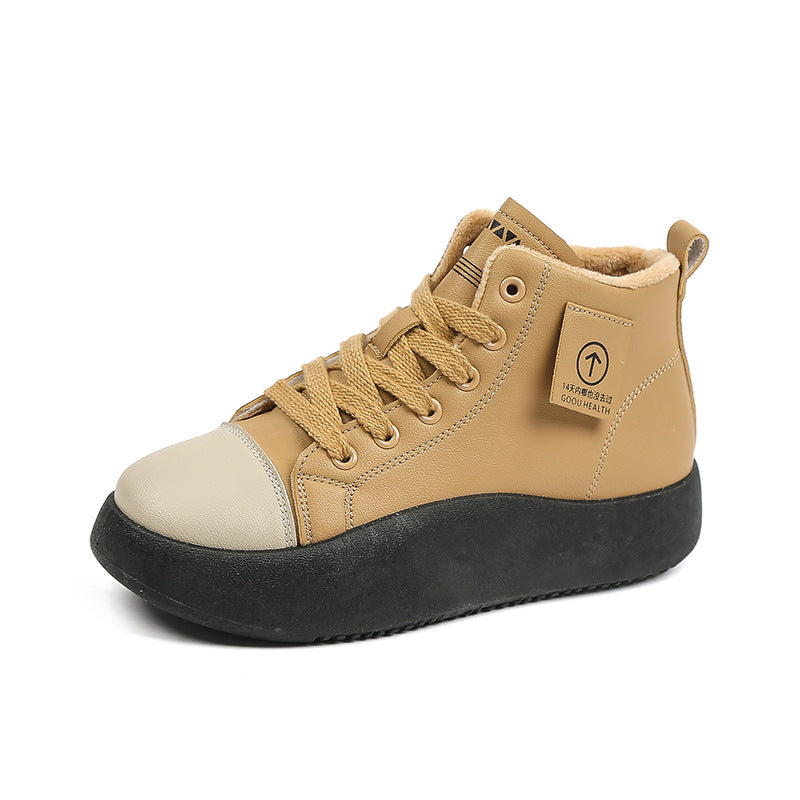 Dame Høje Sneakers med moderne Plateau og robust Sålprofil Stilla