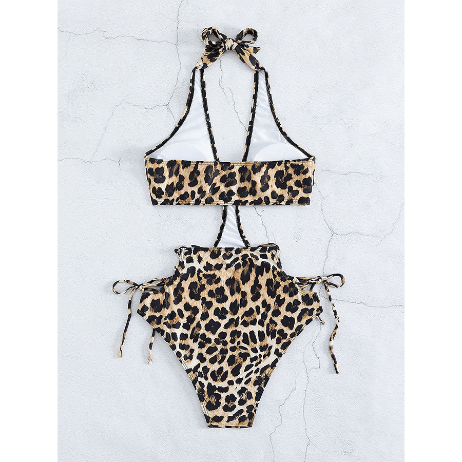 Dame Halter Neck Cut-Out Badedragt Stilla