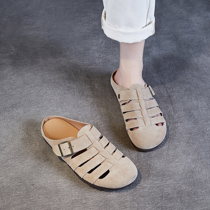 Dame fritid Slip-On sandaler med justerbare spænder Stilla