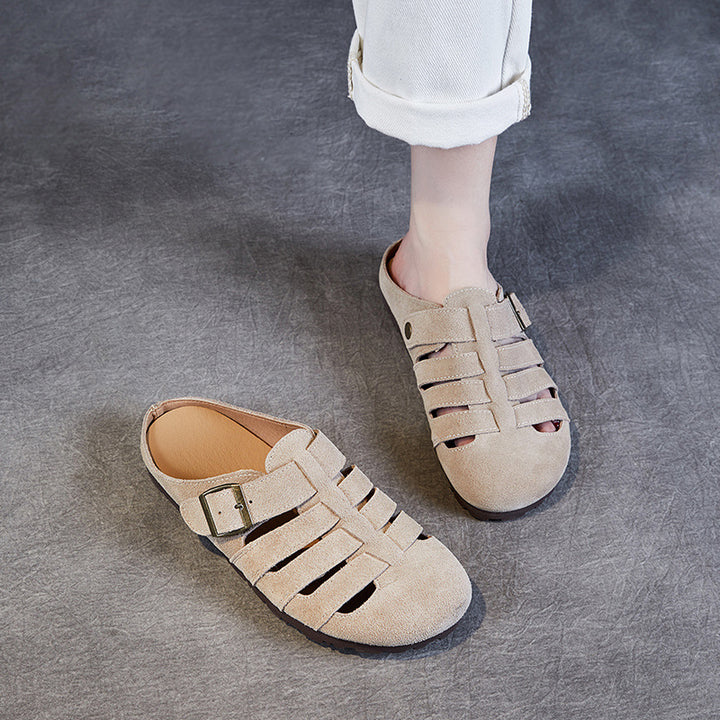 Dame fritid Slip-On sandaler med justerbare spænder Stilla
