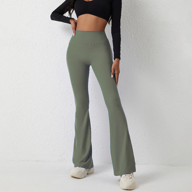 Damer Flared Leggings med høj talje og åndbar struktur Stilla