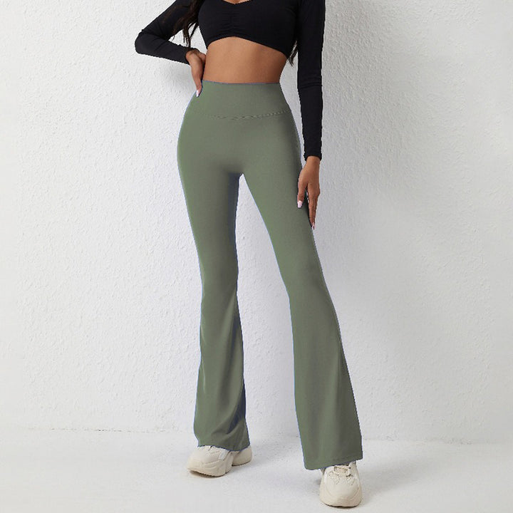 Damer Flared Leggings med høj talje og åndbar struktur Stilla