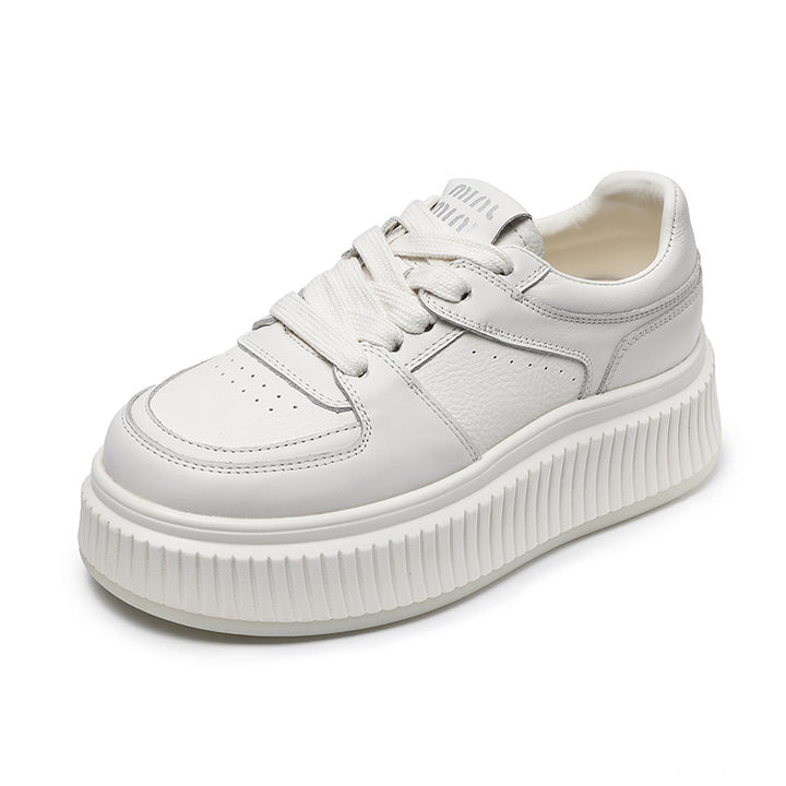 Dame Trendy Platform Sneakers med hævet sål Stilla