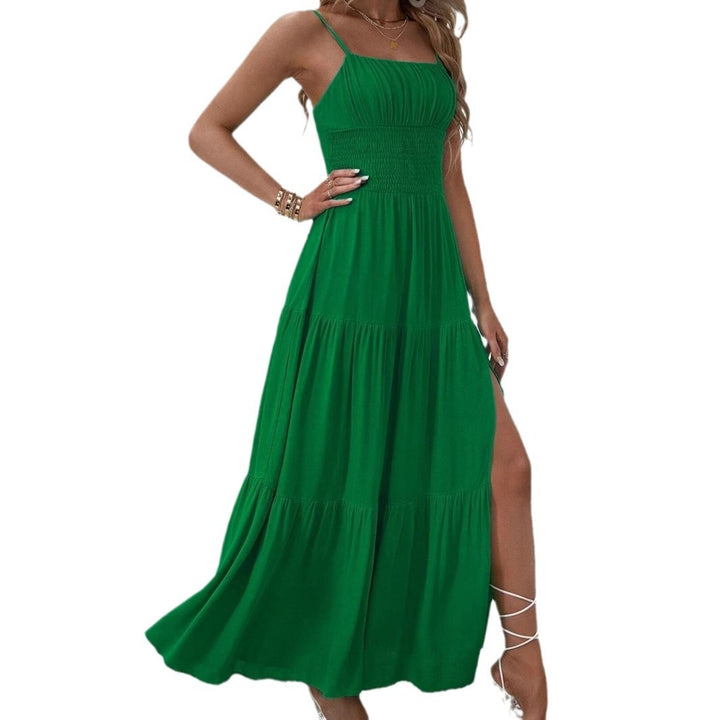 Kvinder Elegant Lagdelt Maxi Kjole Stilla