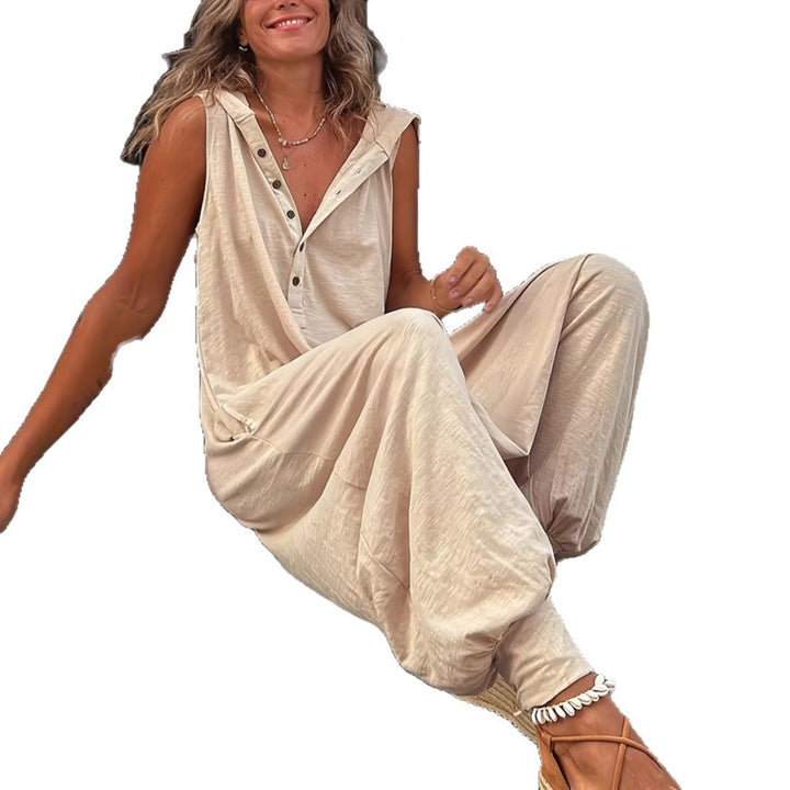 Femme Relaxed Fit Knap-Ned Overall Stilla