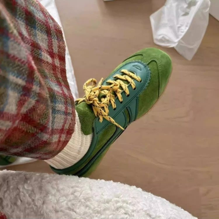 Herre retro-inspirerede casual sneakers med strukturerede accenter Stilla