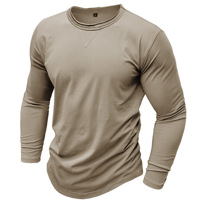 Herrer langærmet T-shirt med moderne pasform og åndbart materiale Stilla