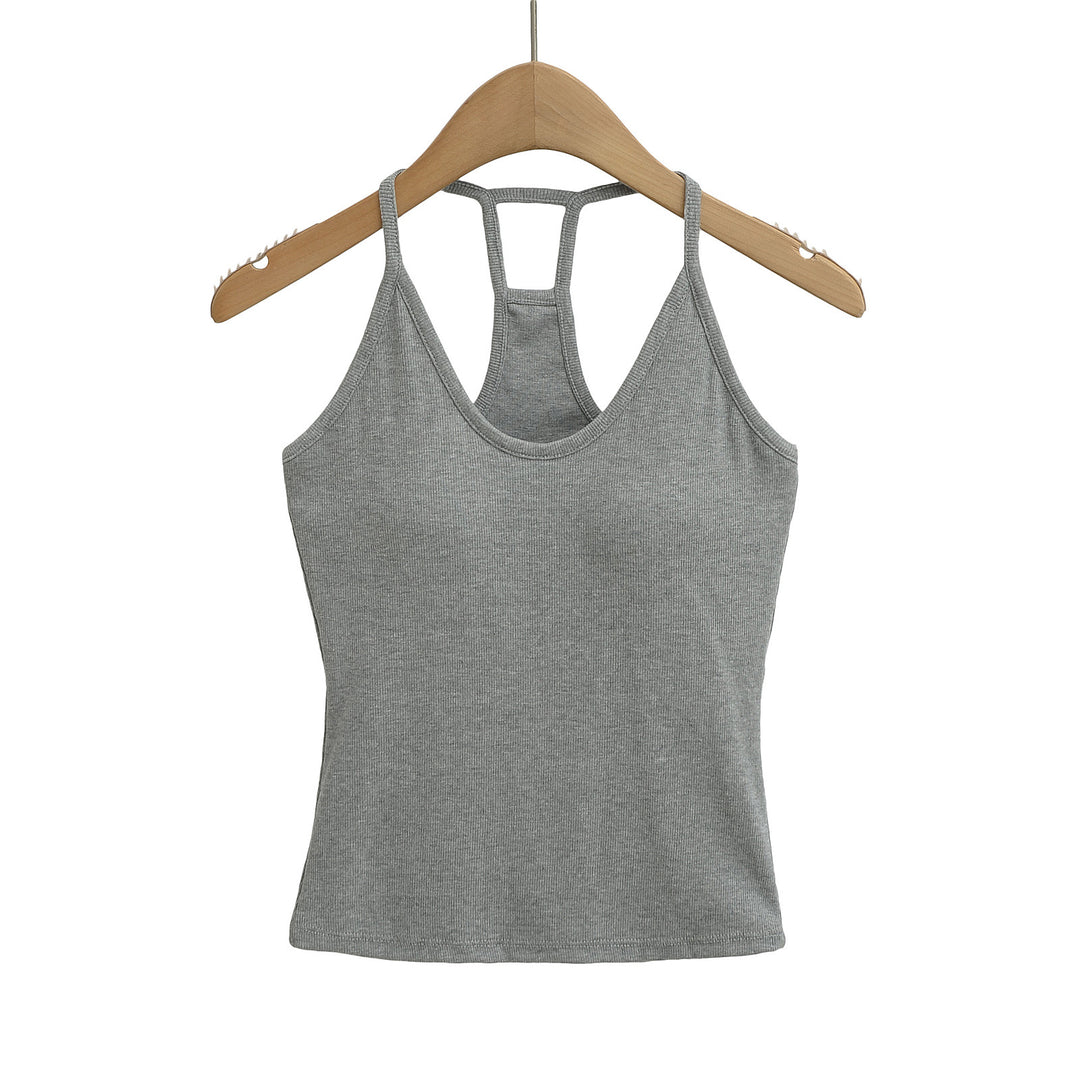 Dame Sports tanktop med racerback-design og åndbart bomuldsstof Stilla