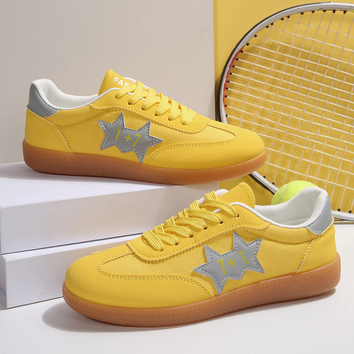 Dame Sporty Sneakers med modigt stjernemotiv Stilla