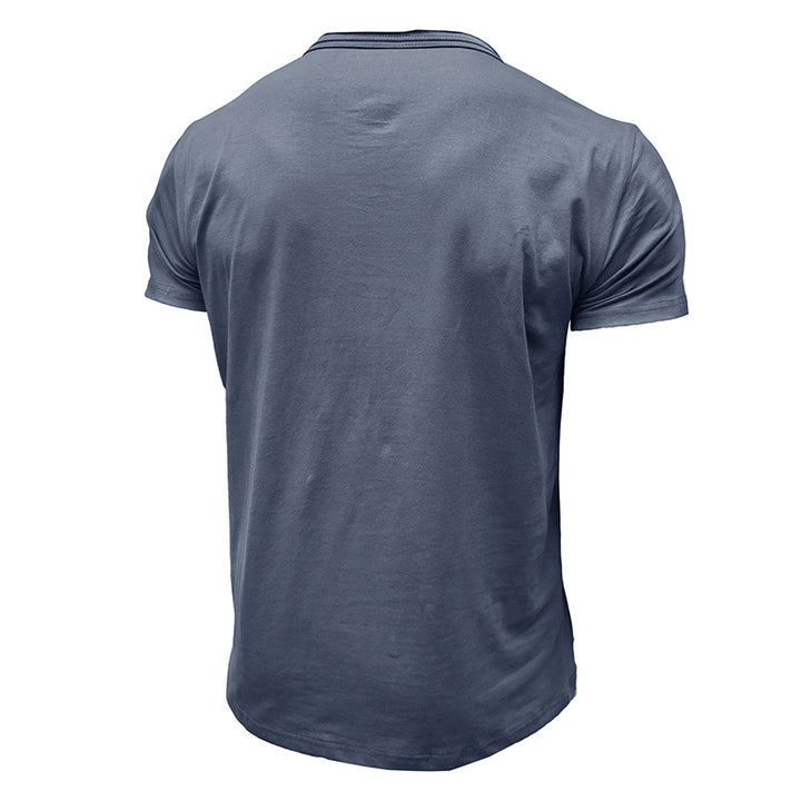 Herrer klassisk Rundhals-T-Shirt lavet af højkvalitets bomuld Stilla