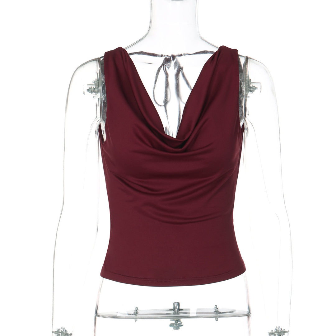 Dame Elegant Crossover-Top Skovae