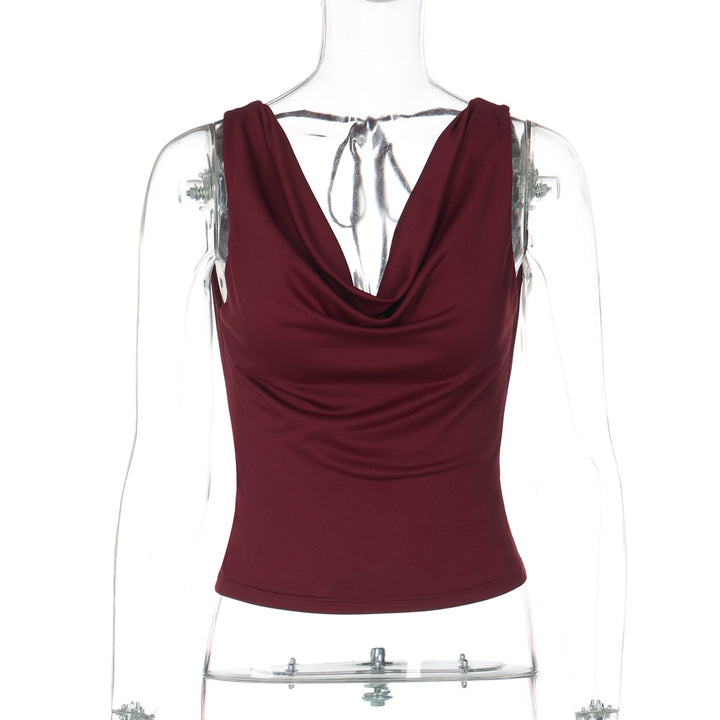 Dame Elegant Crossover-Top Skovae