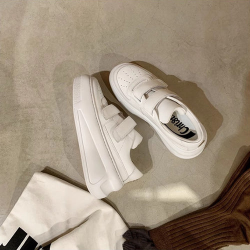 Dame Velcro Platform Sneakers Stilla