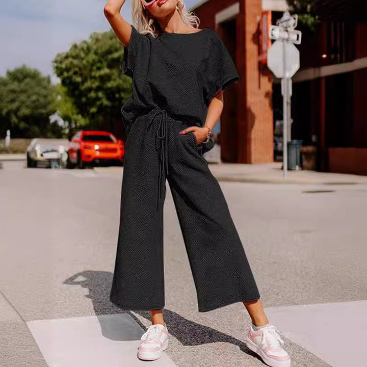 Dame afslappet to-delt outfit Stilla