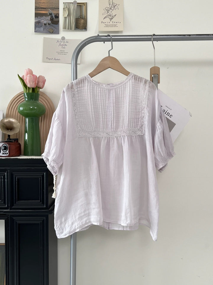 Femme Bohemian Chic Faltenbluse Stilla