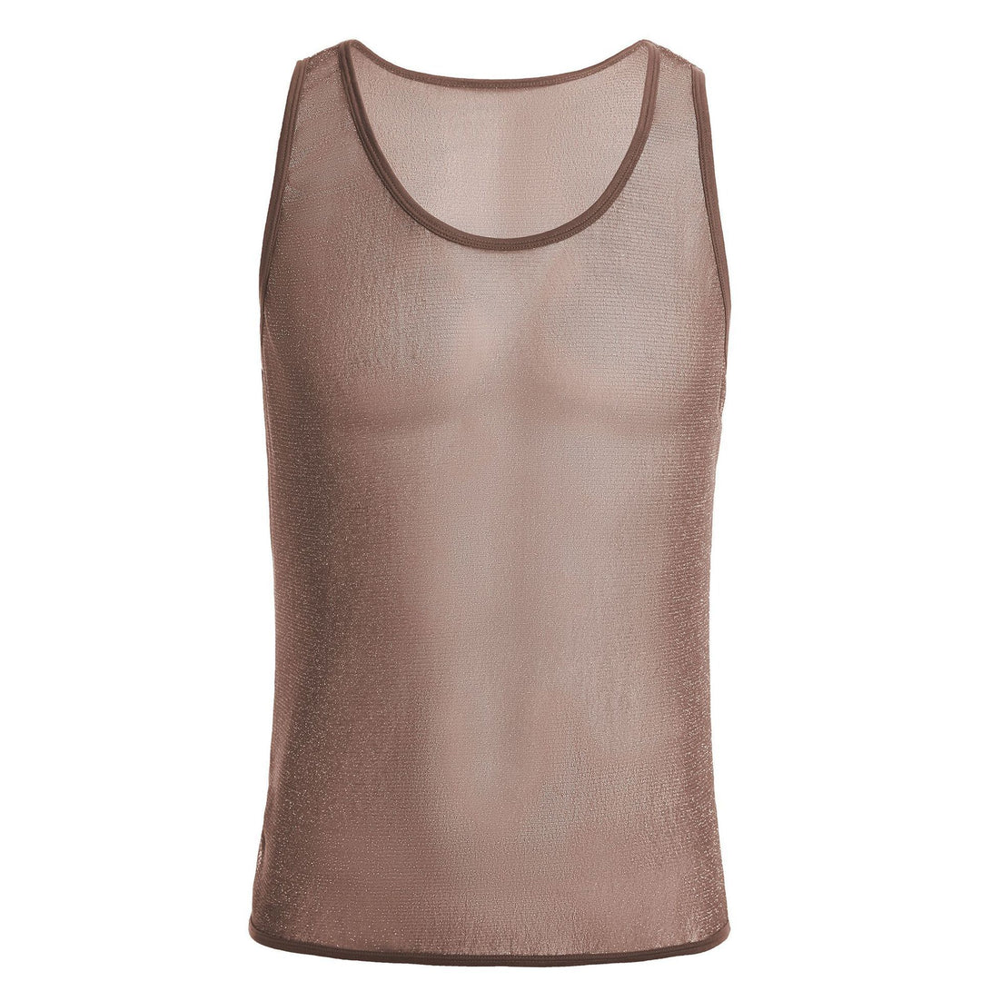 Herrer åndbar muskelshirt lavet af let, elastisk materiale Stilla