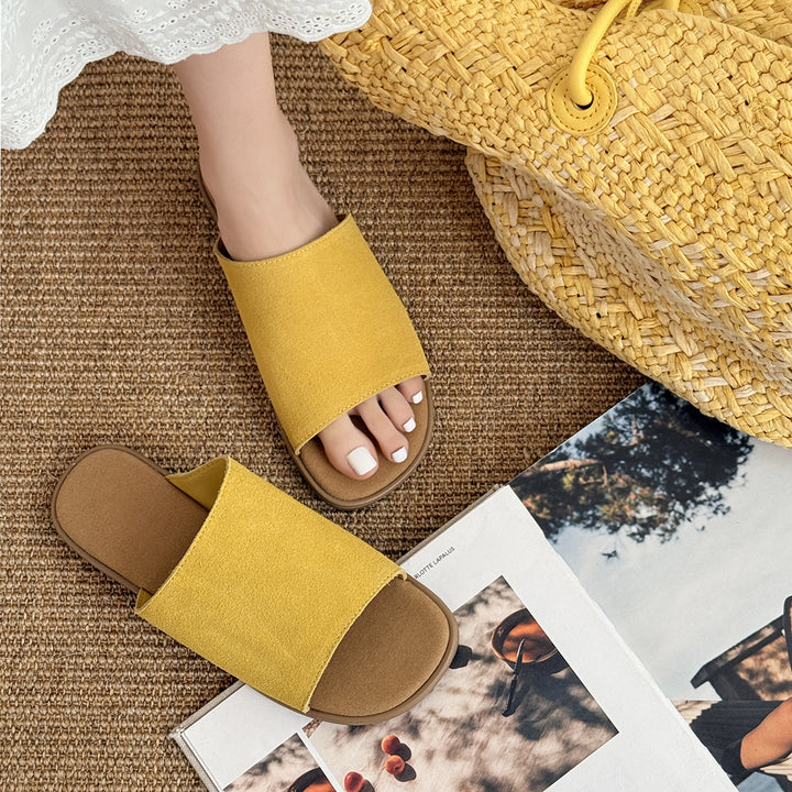 Femme Syntetisk Slip-On Sandaler Stilla