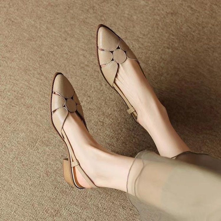 Damer Ballerinas med blomsterdesign og elegant snit Stilla