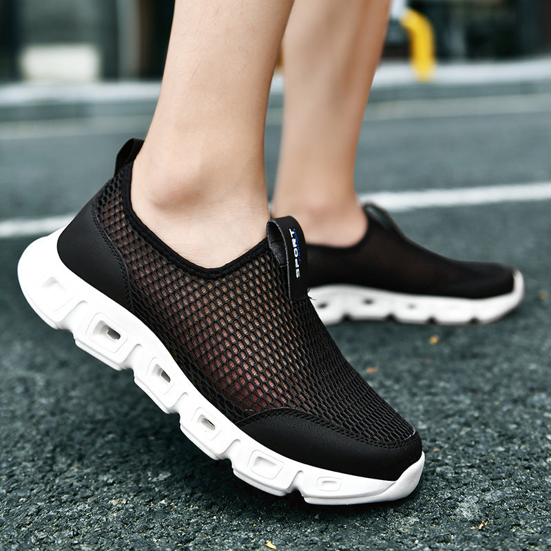 Damer Åndbare Slip-On Mesh Sneakers Stilla