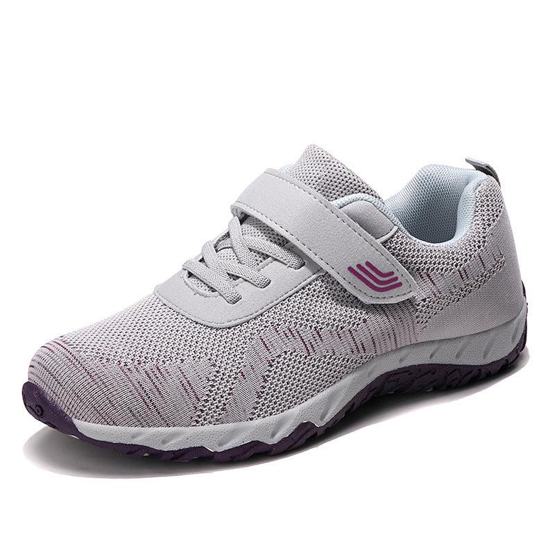 Dame Alsidige Komfort Sport Sneakers med justerbar rem Stilla