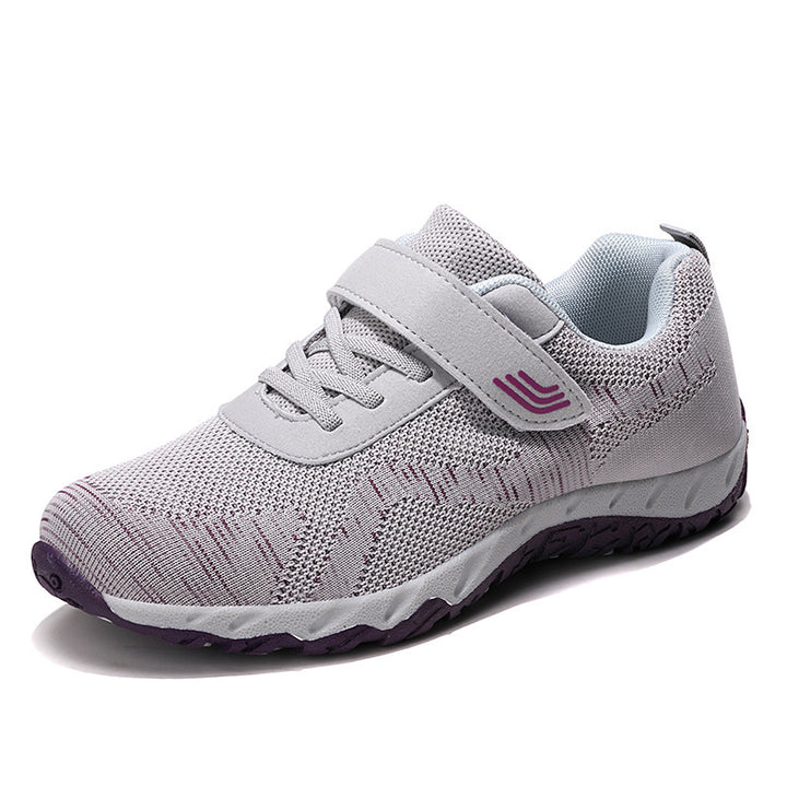 Dame Alsidige Komfort Sport Sneakers med justerbar rem Stilla