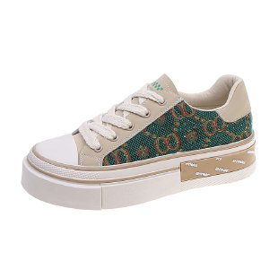 Damer mode Platform Sneakers med innovativt mønster og komfortabel sål Stilla