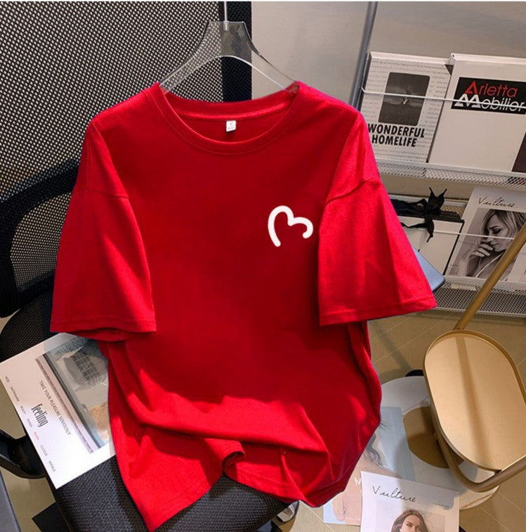 Dame T-shirt med moderne minimalistisk design Stilla