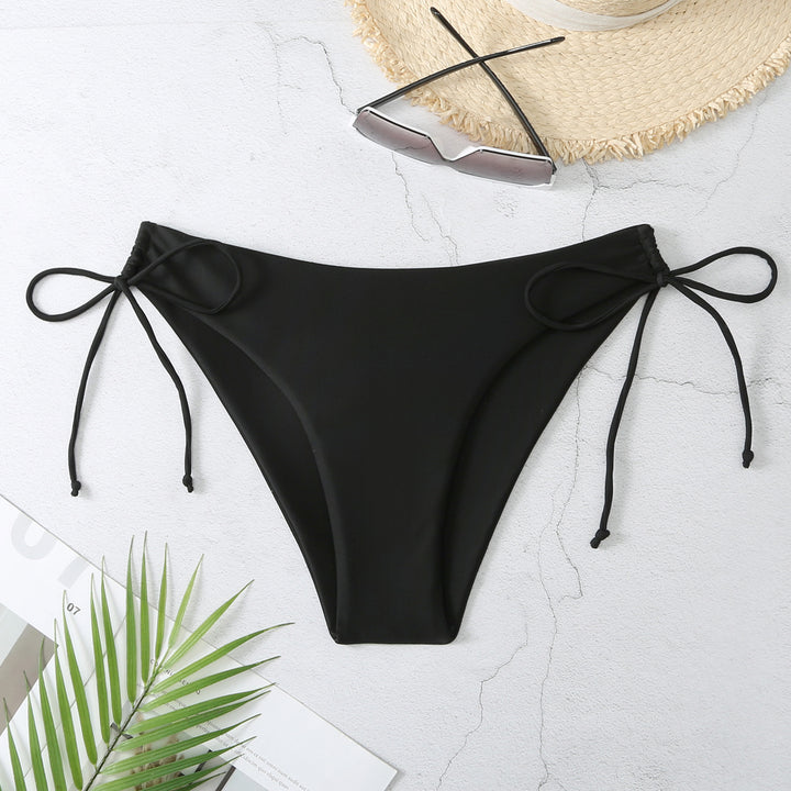 Femme Justerbare Sidesnor-Bikini-Bund Stilla