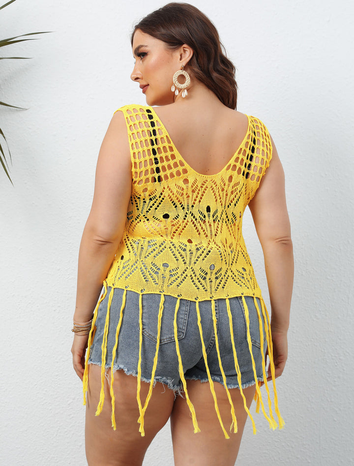 Femme Crochette Franje Strandovergang Stilla 1750742799