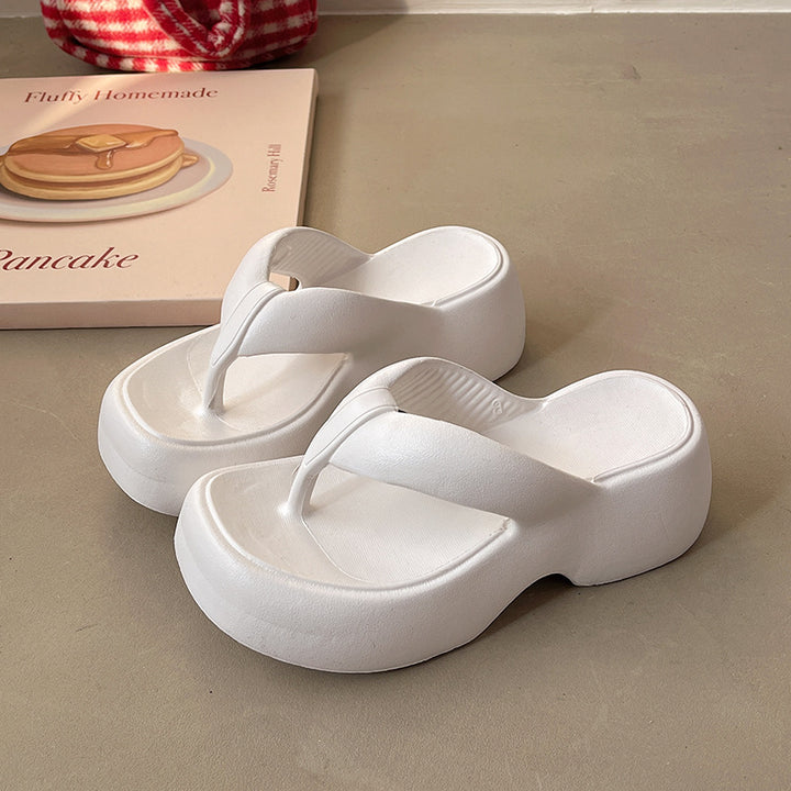 Dame platform badesko med trendy design Stilla