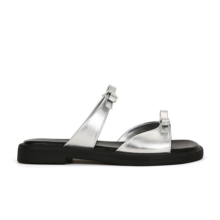 Dame justerbare Slingback flade sandaler Stilla