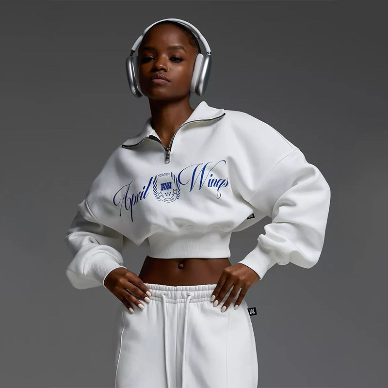 Kvinders sporty sweatshirt og afslappede bukser Skovae