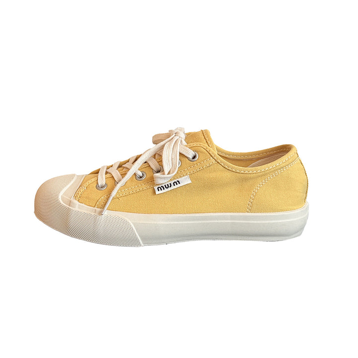 Femme Casual Snørebånd Canvas Sneakers Stilla