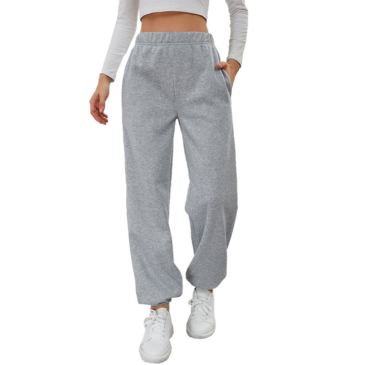 Kvinders afslappede sweatpants med elastisk talje og sidelommer Stilla