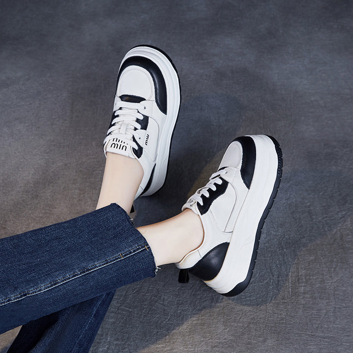 Herrer Chunky Plattform Sneakers med ergonomisk støtte Stilla