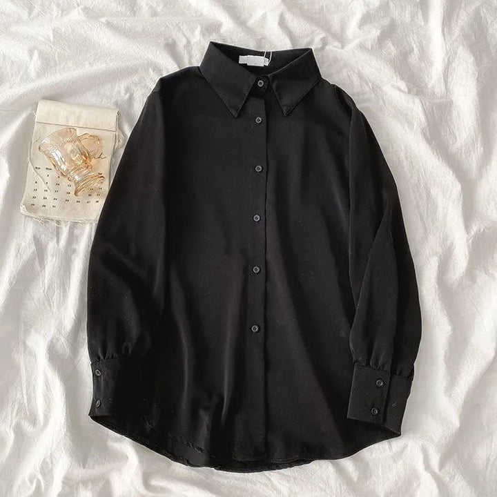 Kvinders elegante bluse med voluminøse ærmer Stilla